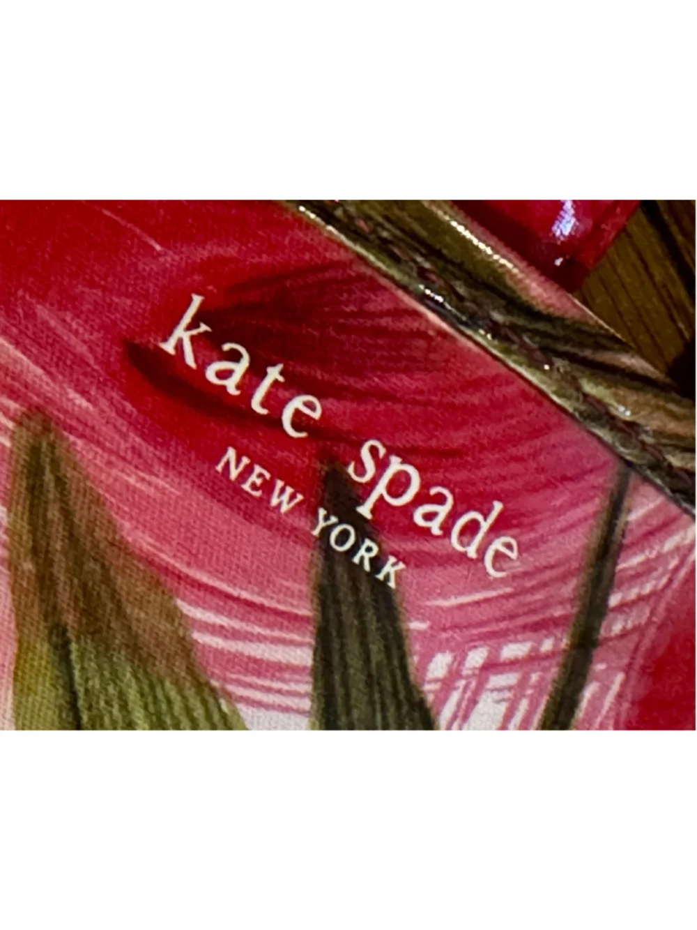 Kate Spade New York Floral Travel Cosmetic Organizer Bag Removable Pouch